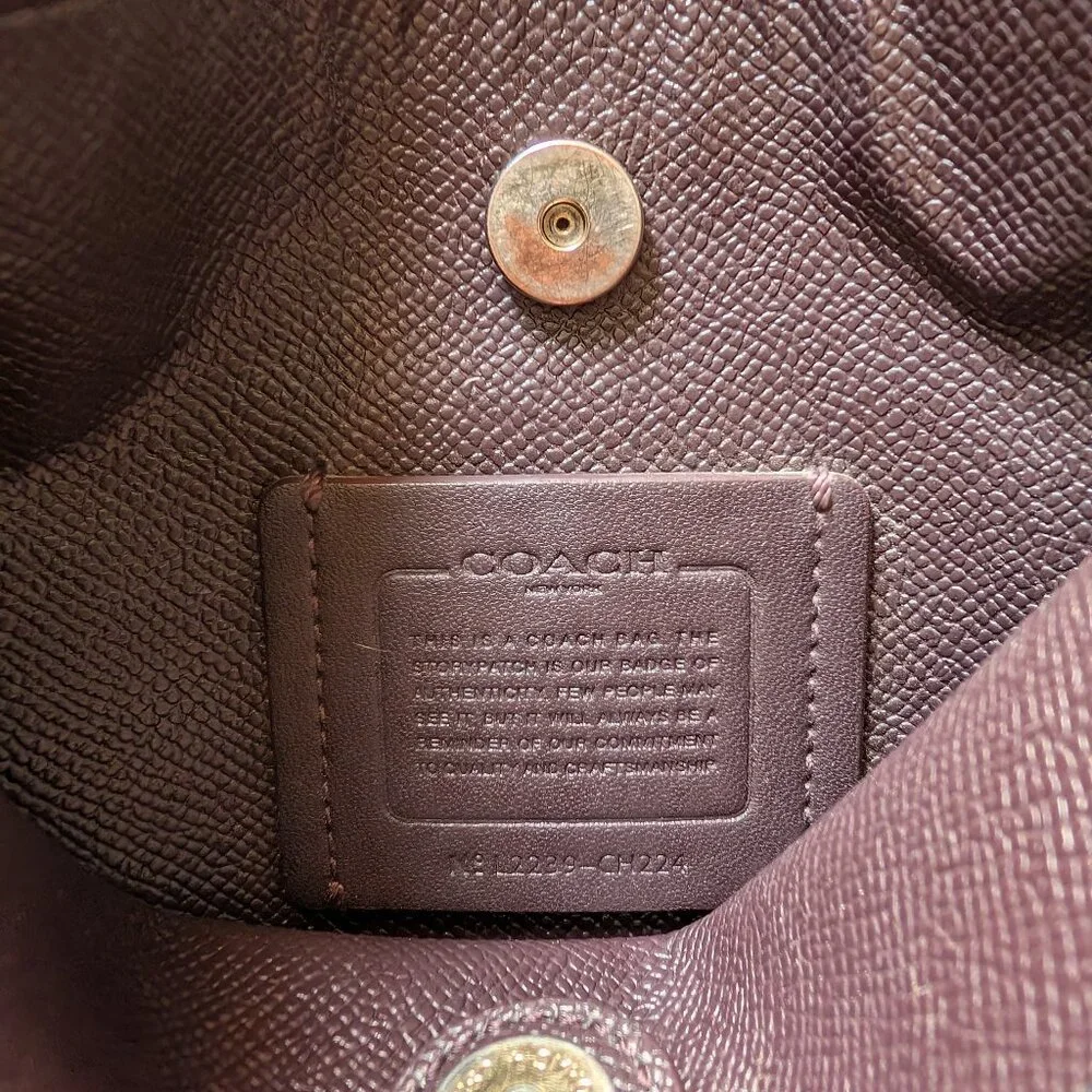 Coach Demin Bucket Bag